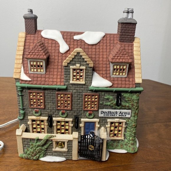 Department 56 Other - Dept 56 Heritage Village Dickens' Village Series Dedlock Arms 3rd edition 1994